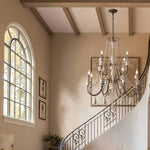 Candle Style Beaded Chandelier - Lamp Outdoor