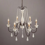 Candle Style Beaded Chandelier - Lamp Outdoor