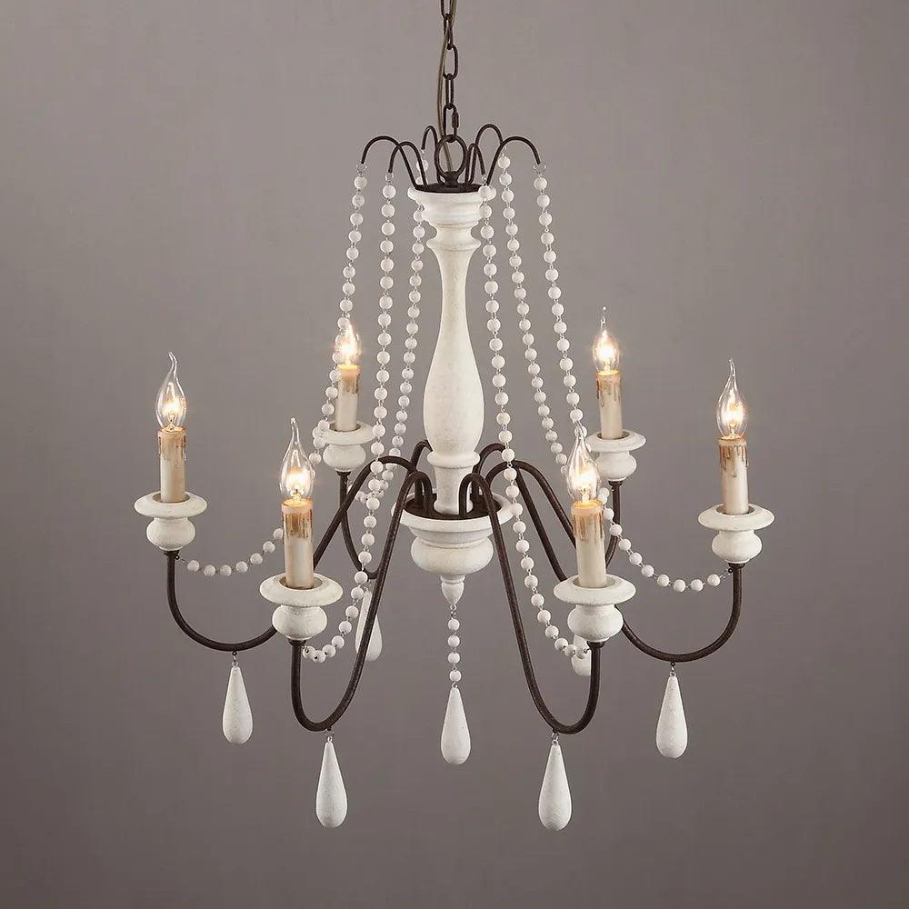 Candle Style Beaded Chandelier - Lamp Outdoor