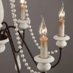 Candle Style Beaded Chandelier - Lamp Outdoor