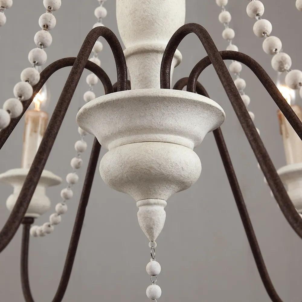 Candle Style Beaded Chandelier - Lamp Outdoor