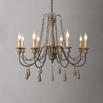 Candle Style Beaded Chandelier - Lamp Outdoor