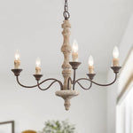 Aurora Chandelier Candlestick Farmhouse Rustic - Lamp Outdoor