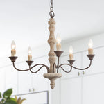 Aurora Chandelier Candlestick Farmhouse Rustic - Lamp Outdoor