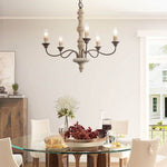 Aurora Chandelier Candlestick Farmhouse Rustic - Lamp Outdoor