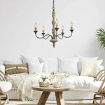 Aurora Chandelier Candlestick Farmhouse Rustic - Lamp Outdoor