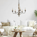 Aurora Chandelier Candlestick Farmhouse Rustic - Lamp Outdoor