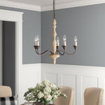 Aurora Chandelier Candlestick Farmhouse Rustic - Lamp Outdoor