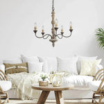 Aurora Chandelier Candlestick Farmhouse Rustic - Lamp Outdoor