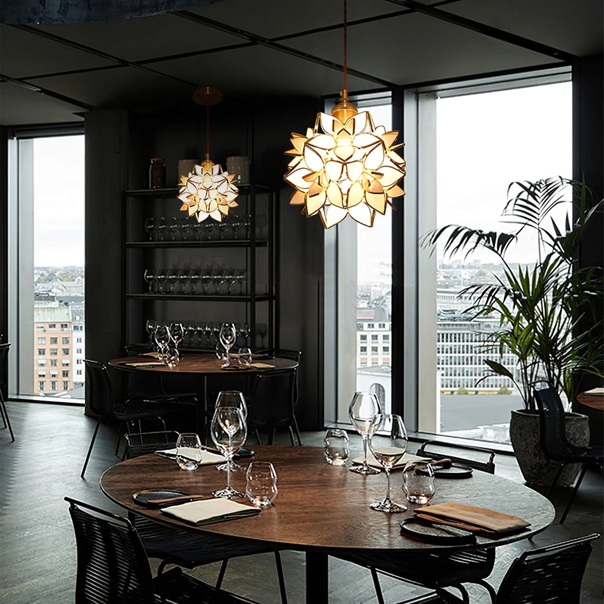Capiz Pendant Lamp - Lamp Outdoor