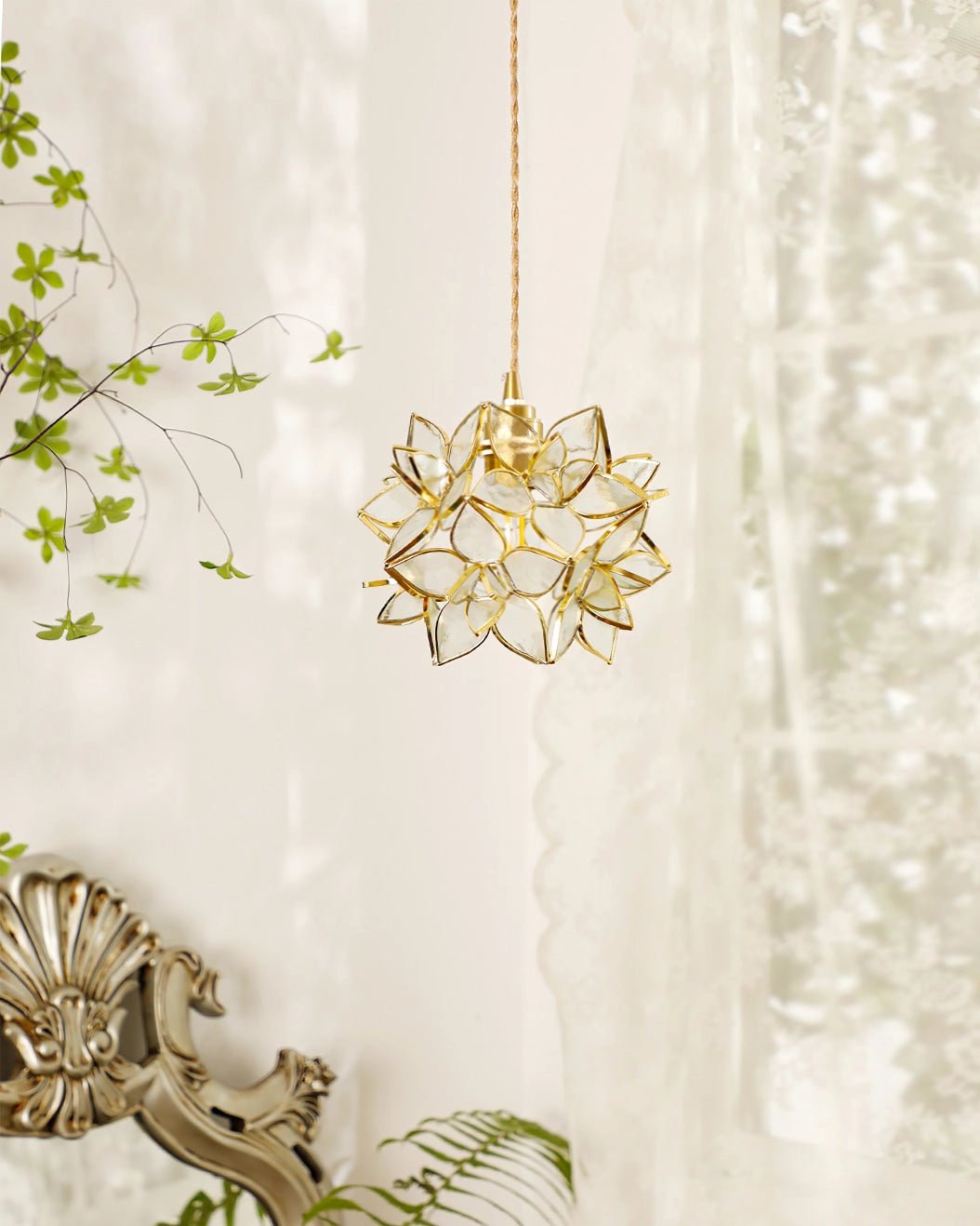 Capiz Pendant Lamp - Lamp Outdoor
