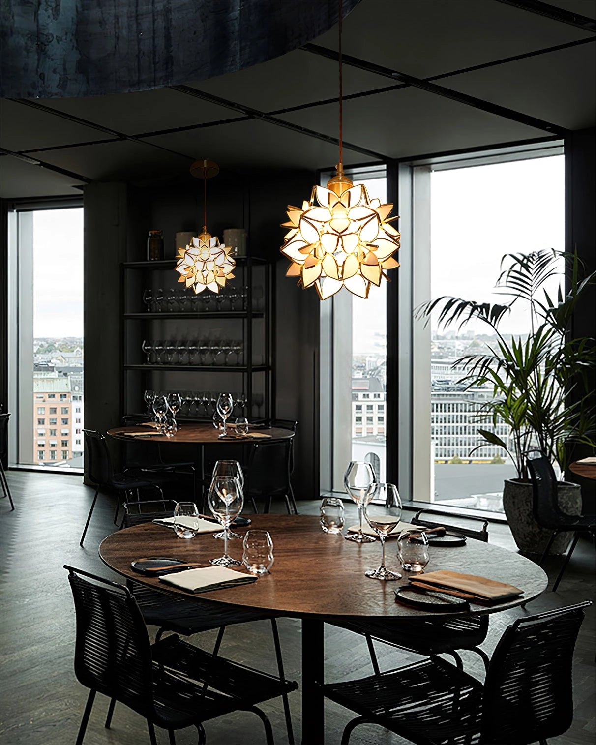 Capiz Pendant Lamp - Lamp Outdoor