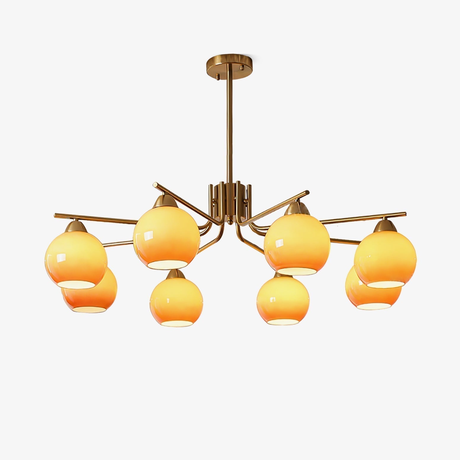 Caramel Sphere Chandelier - Lamp Outdoor