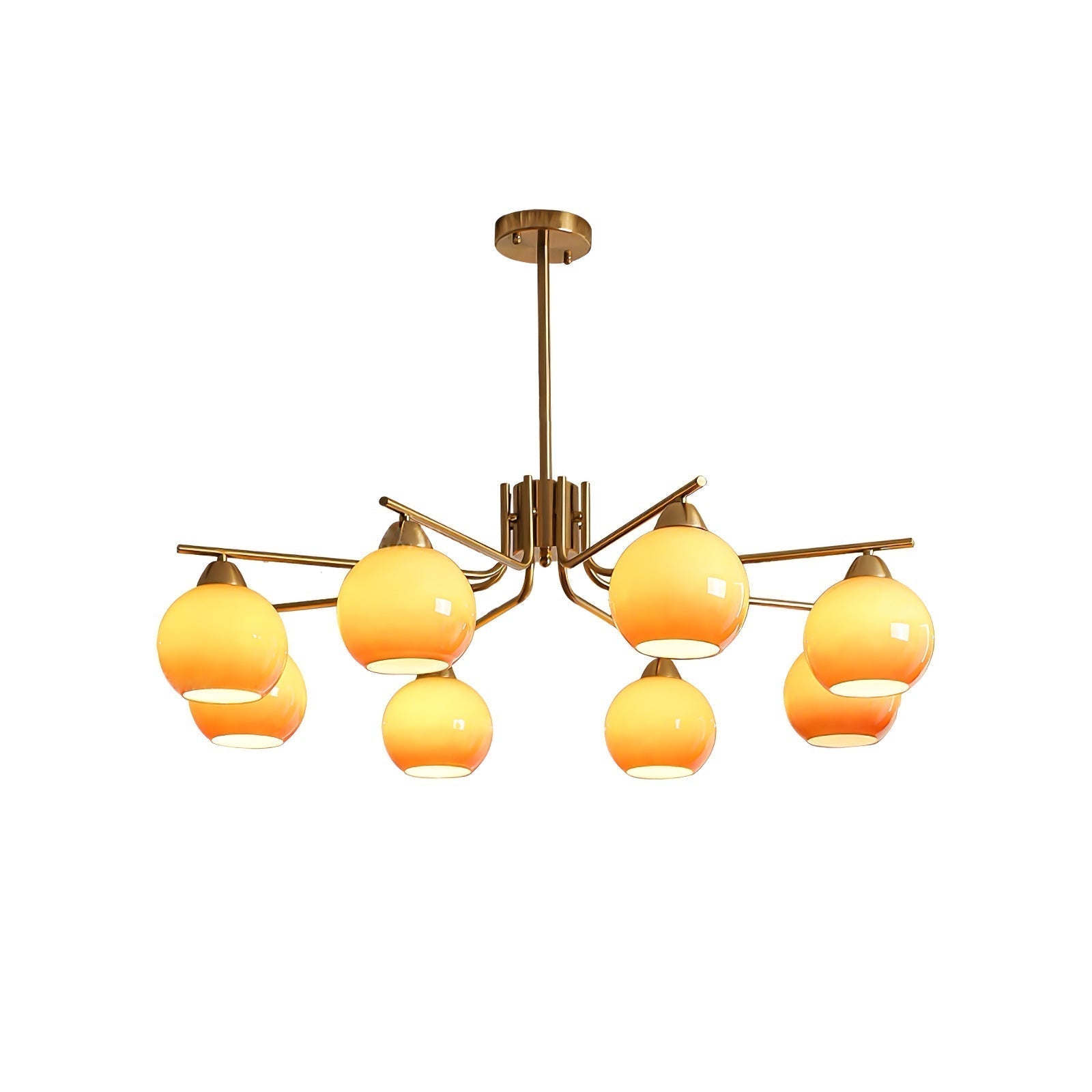 Caramel Sphere Chandelier - Lamp Outdoor