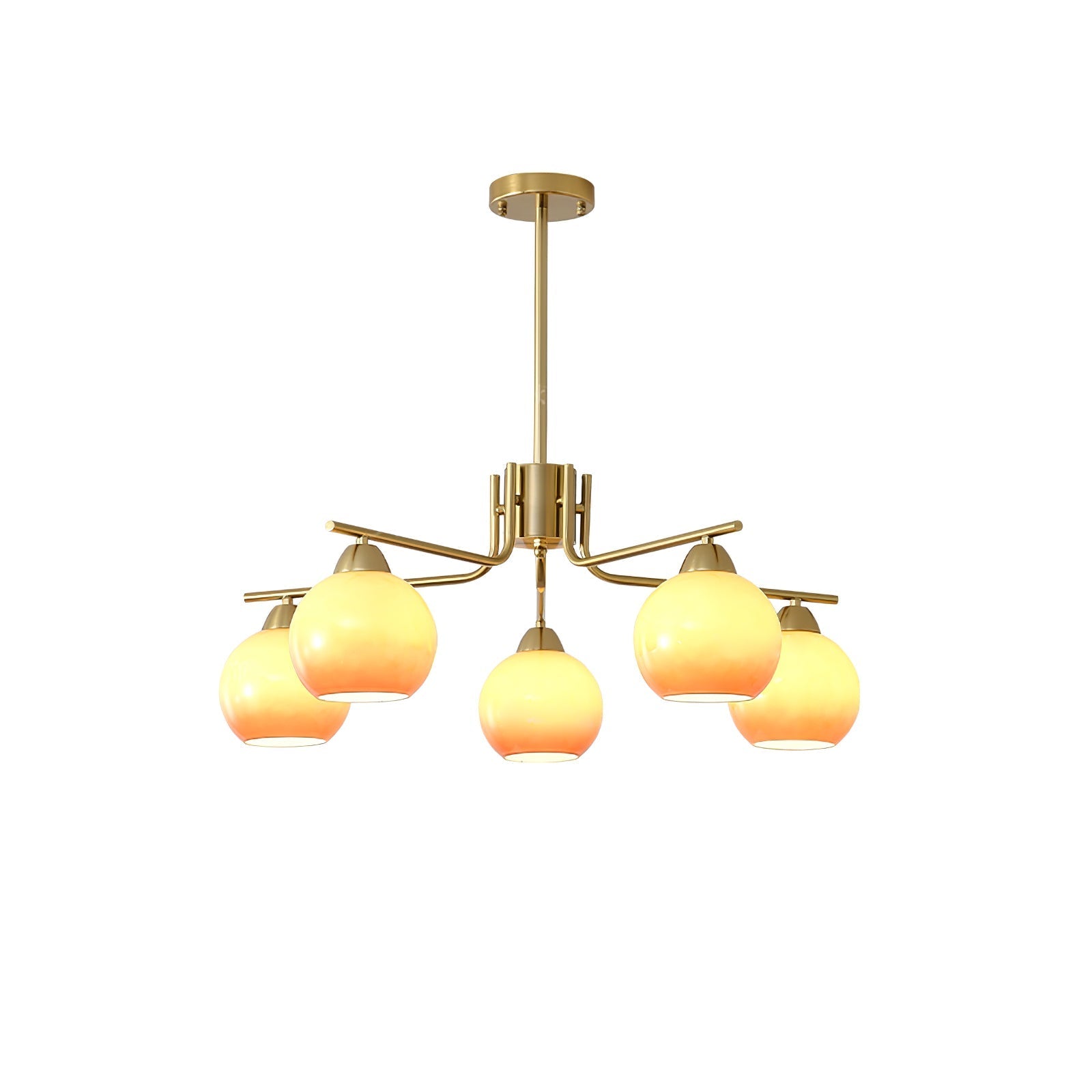 Caramel Sphere Chandelier - Lamp Outdoor