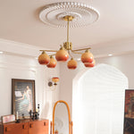 Caramel Sphere Chandelier - Lamp Outdoor