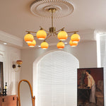 Caramel Sphere Chandelier - Lamp Outdoor