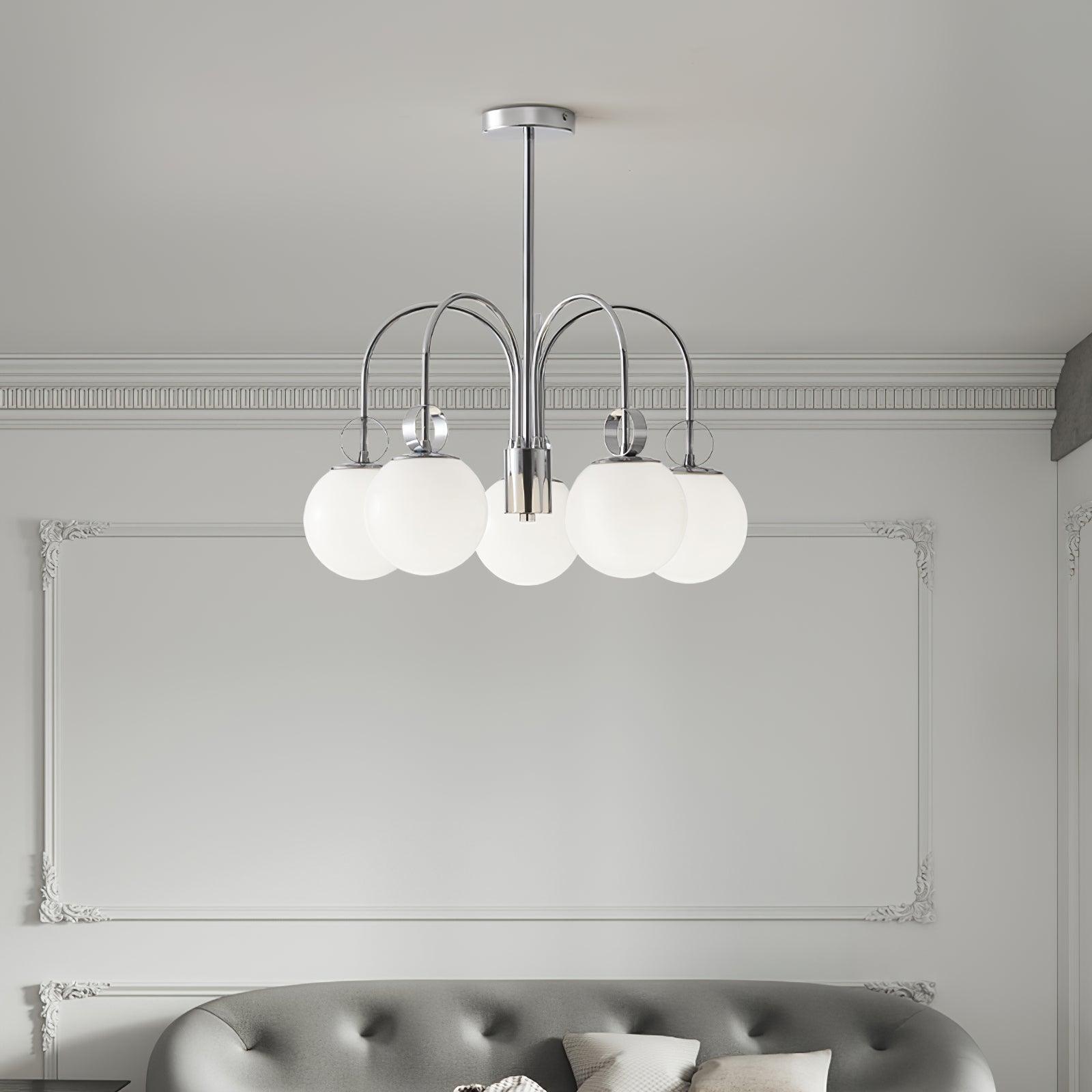 Ishaos Elegance Nordic Collection Metal Chandelier - Lamp Outdoor