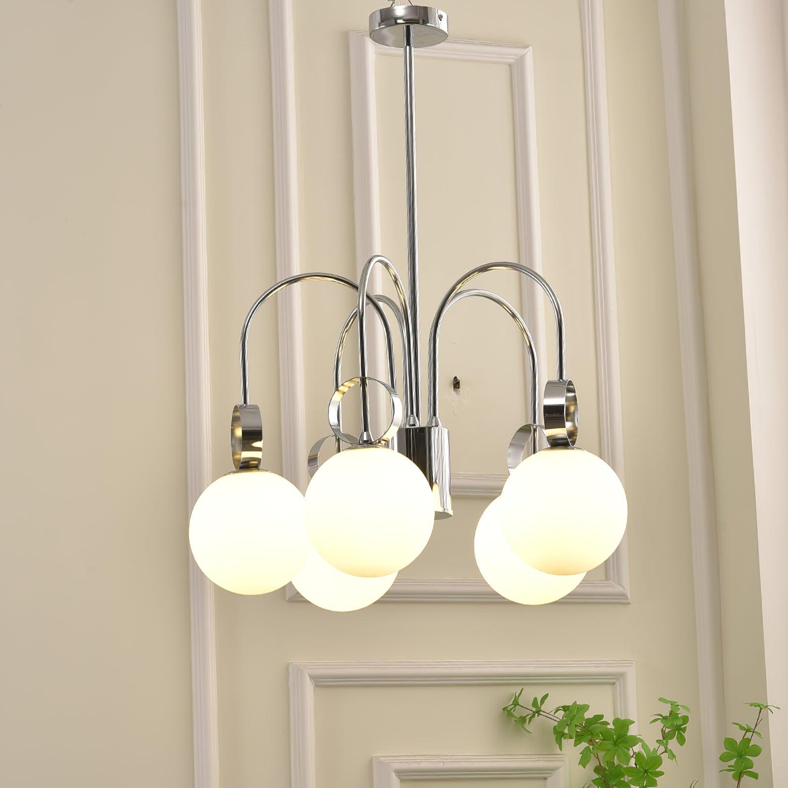 Ishaos Elegance Nordic Collection Metal Chandelier - Lamp Outdoor