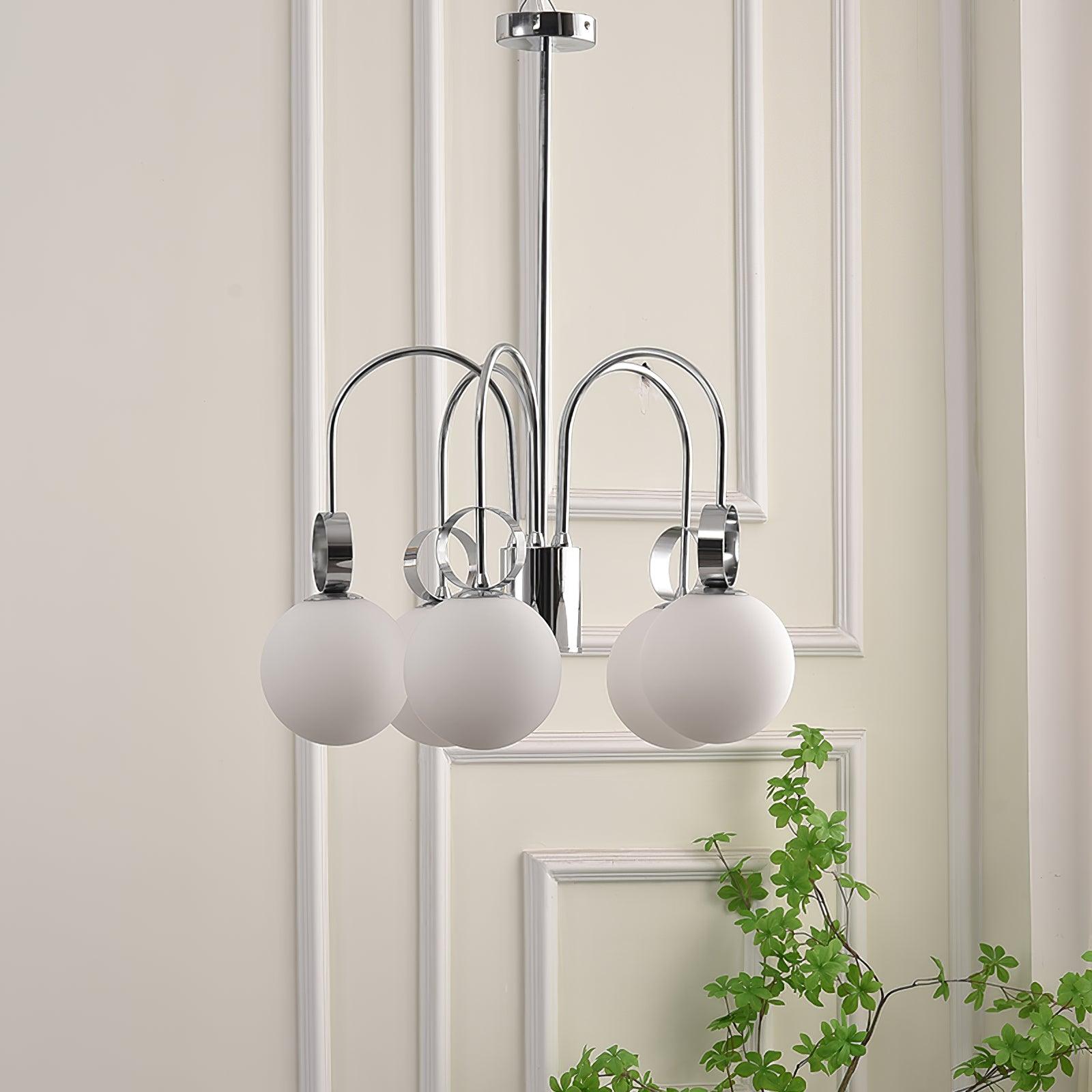 Ishaos Elegance Nordic Collection Metal Chandelier - Lamp Outdoor