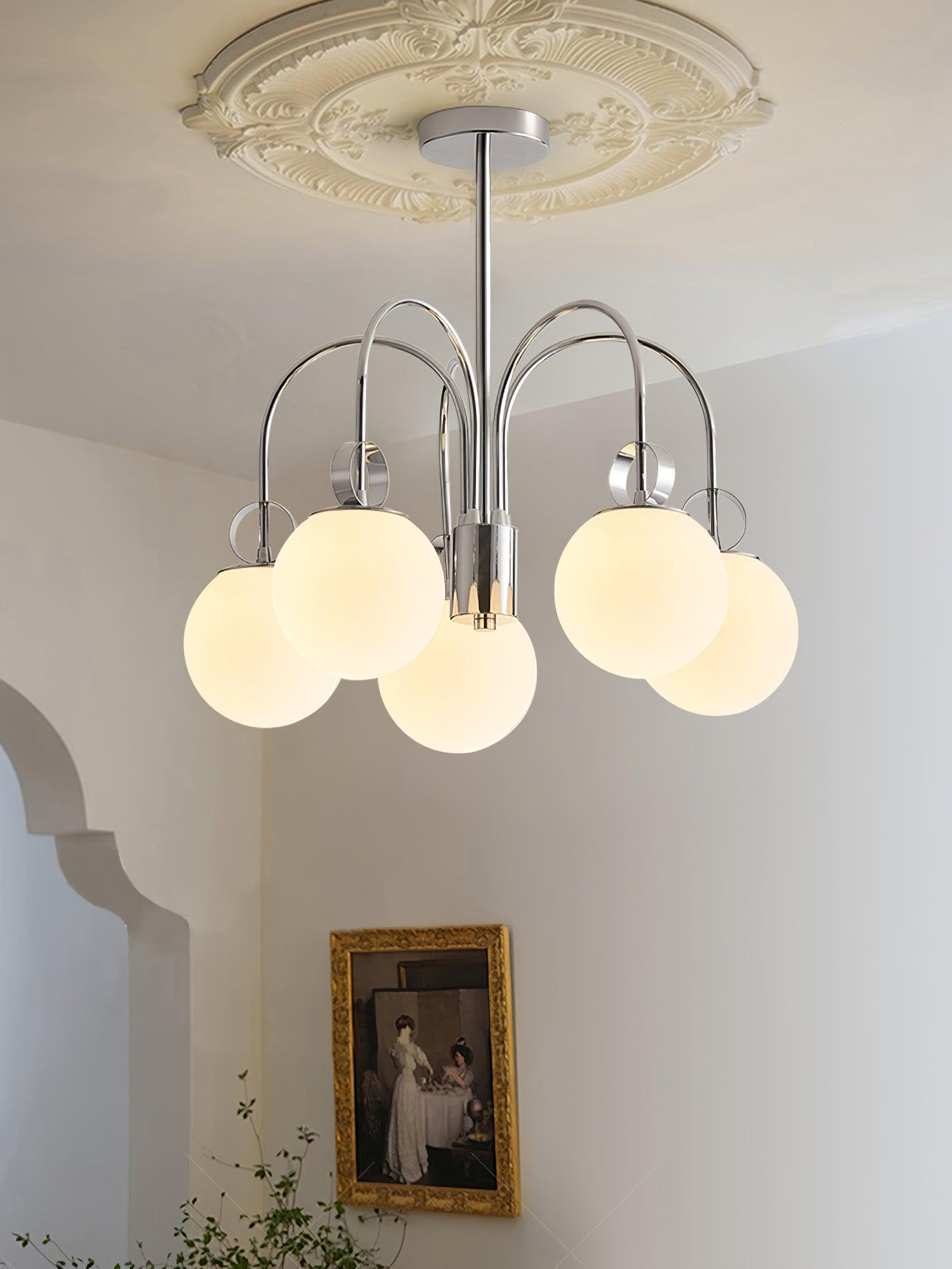 Ishaos Elegance Nordic Collection Metal Chandelier - Lamp Outdoor