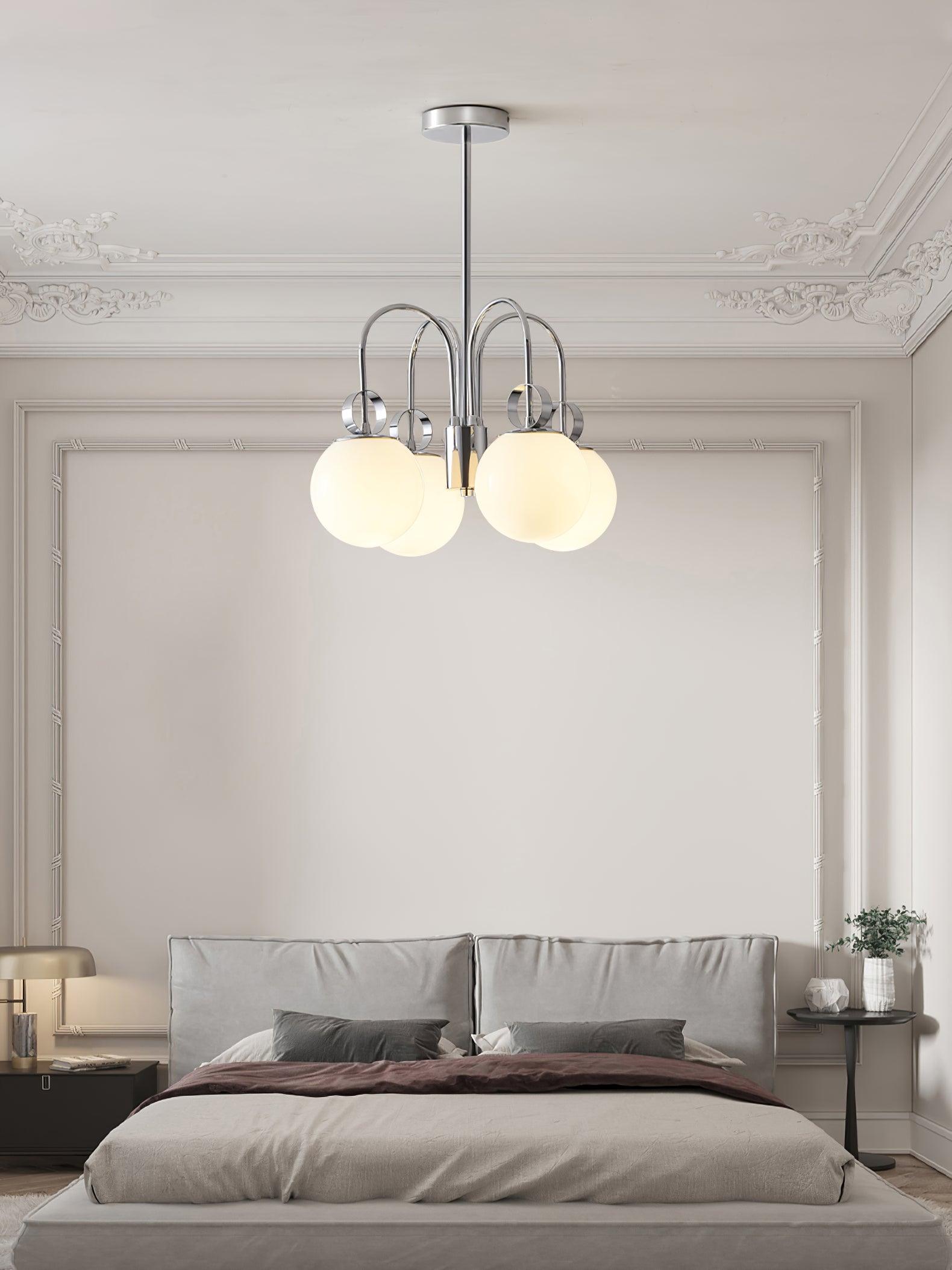 Ishaos Elegance Nordic Collection Metal Chandelier - Lamp Outdoor