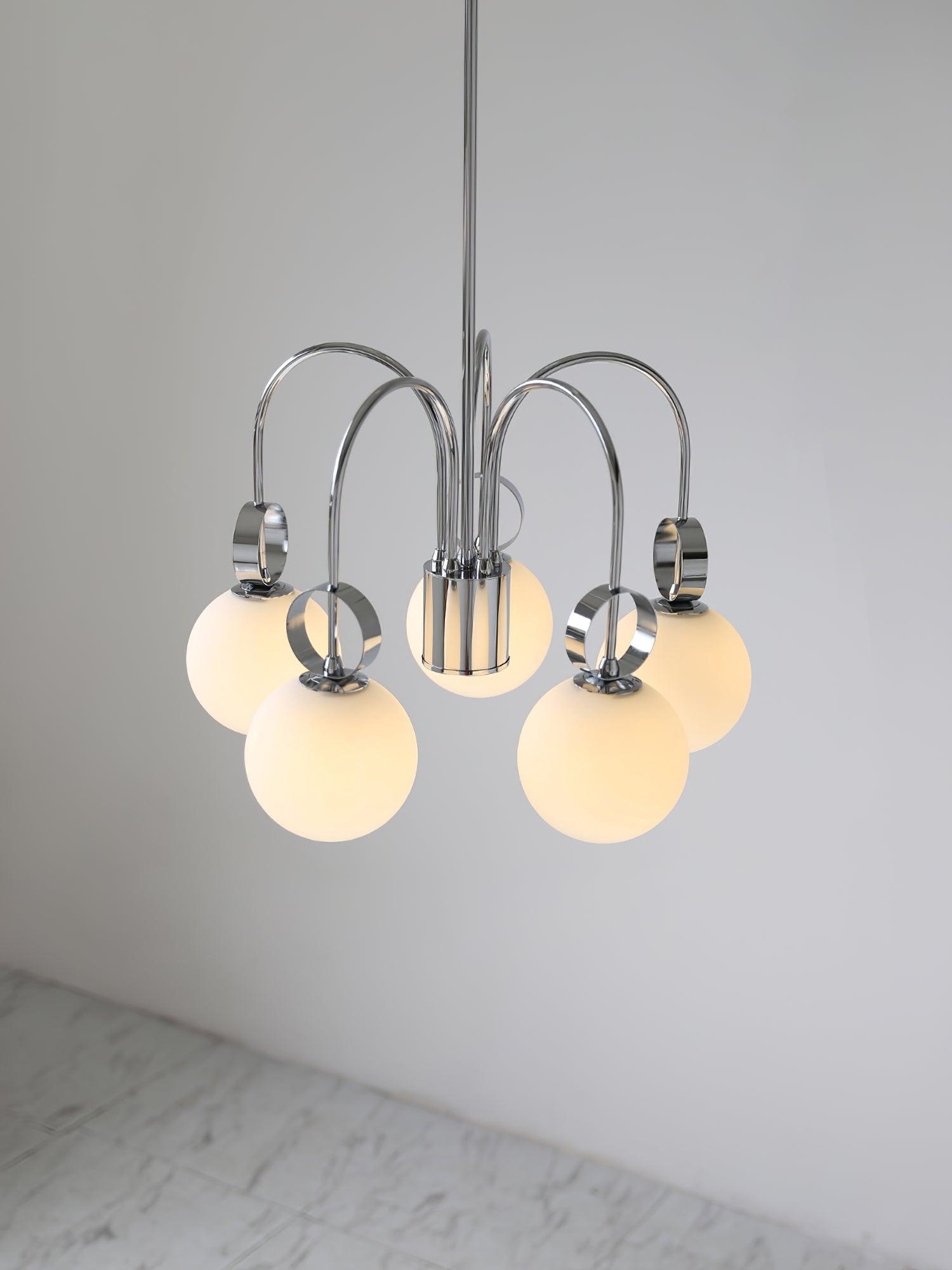 Ishaos Elegance Nordic Collection Metal Chandelier - Lamp Outdoor