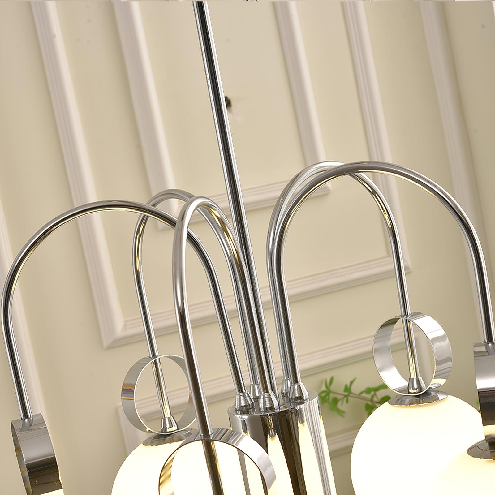 Ishaos Elegance Nordic Collection Metal Chandelier - Lamp Outdoor