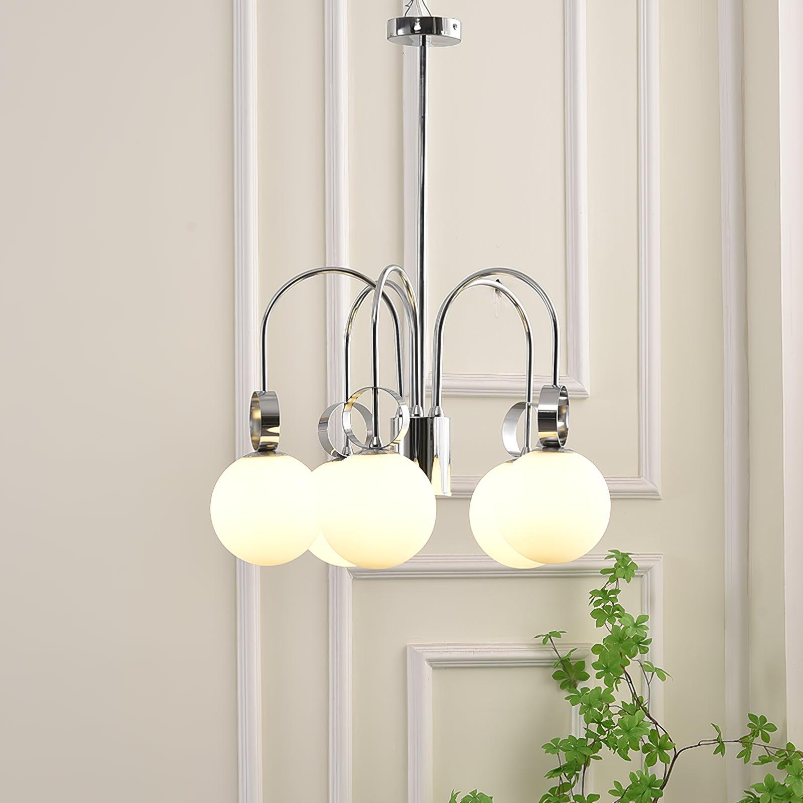 Ishaos Elegance Nordic Collection Metal Chandelier - Lamp Outdoor