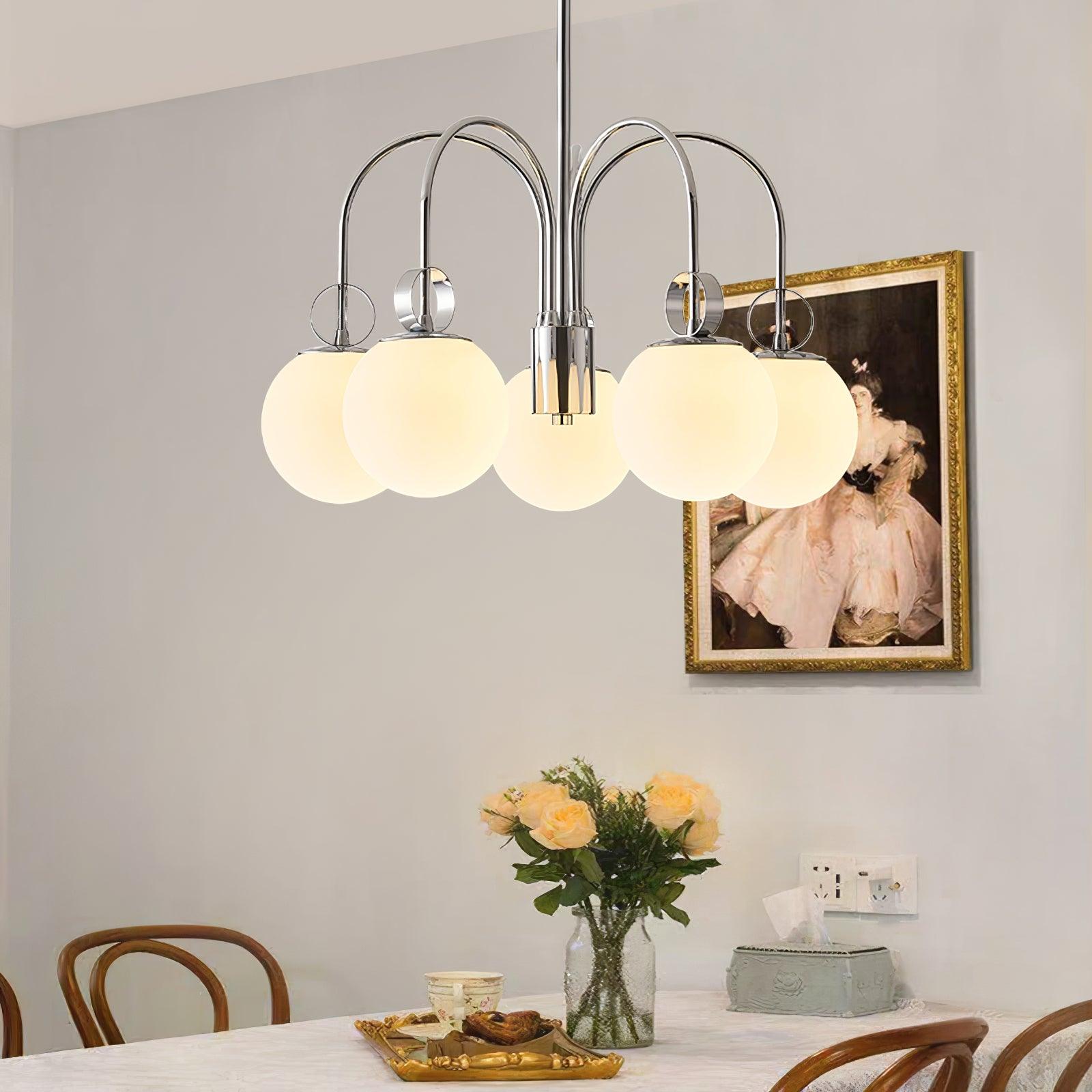 Ishaos Elegance Nordic Collection Metal Chandelier - Lamp Outdoor