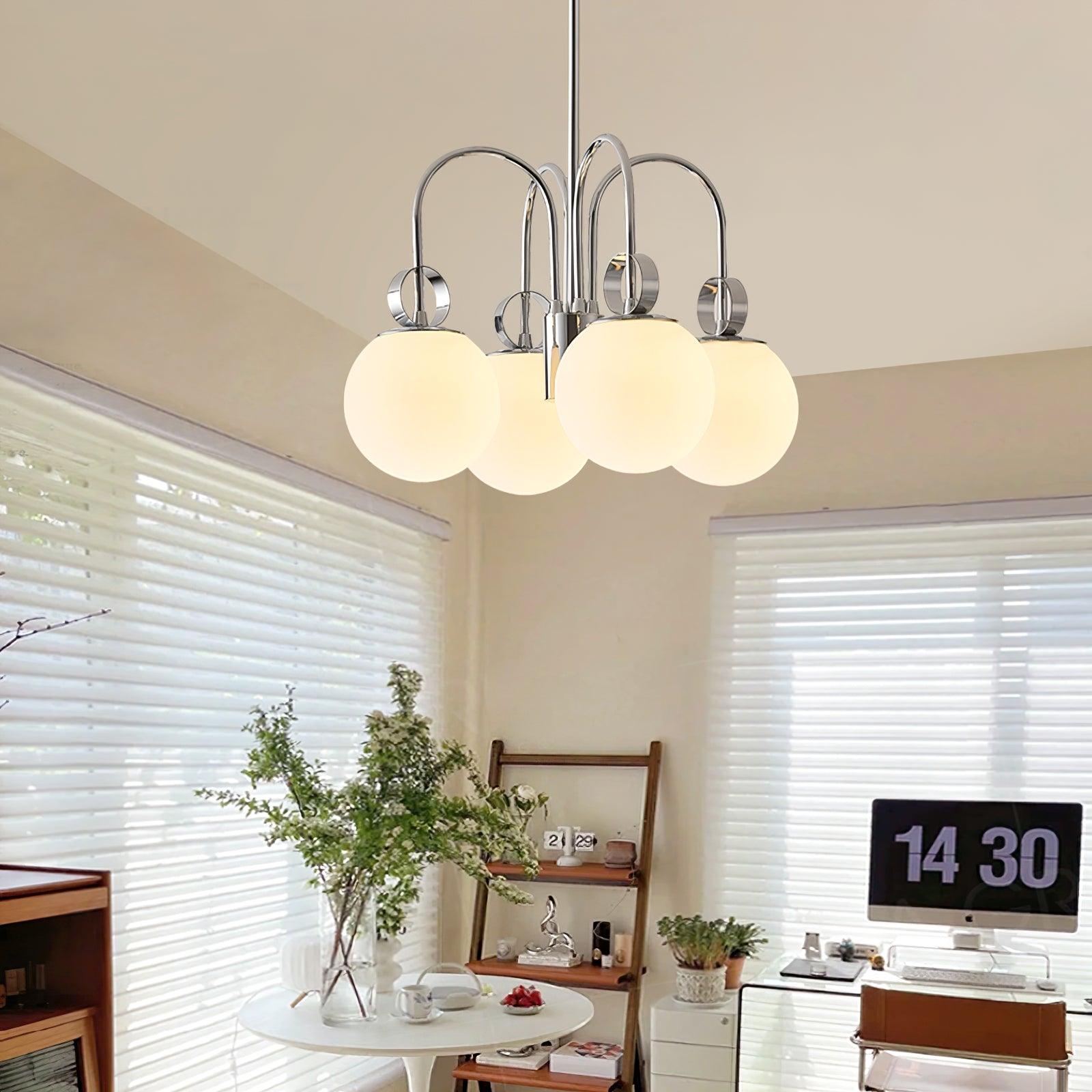 Ishaos Elegance Nordic Collection Metal Chandelier - Lamp Outdoor