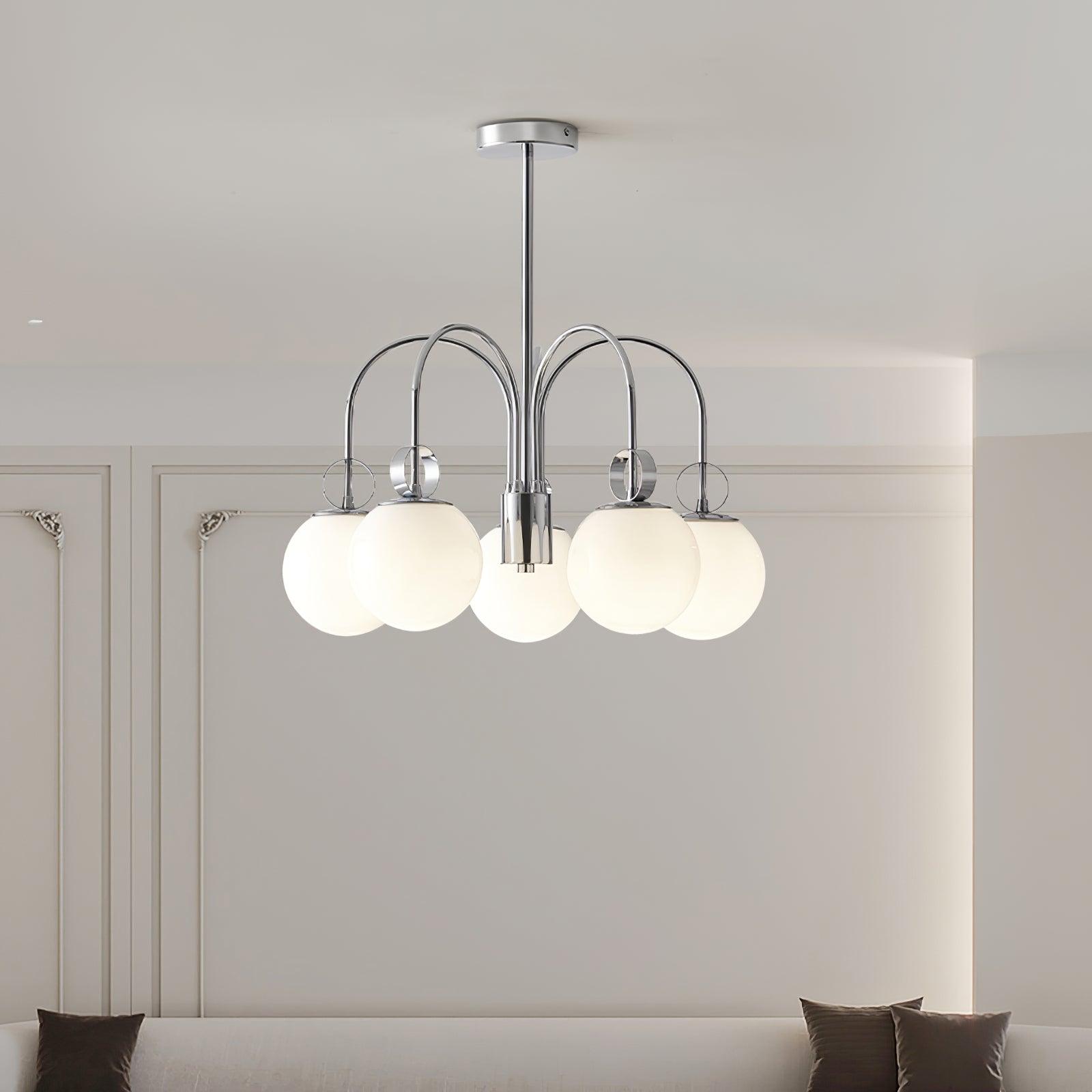 Ishaos Elegance Nordic Collection Metal Chandelier - Lamp Outdoor