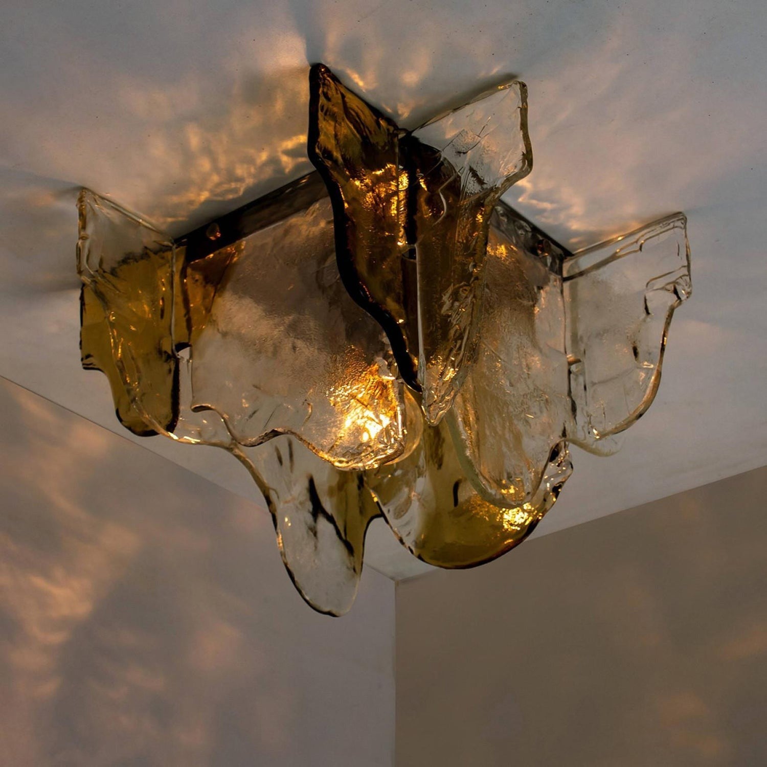 Carlo Modern Glass Ceiling Light