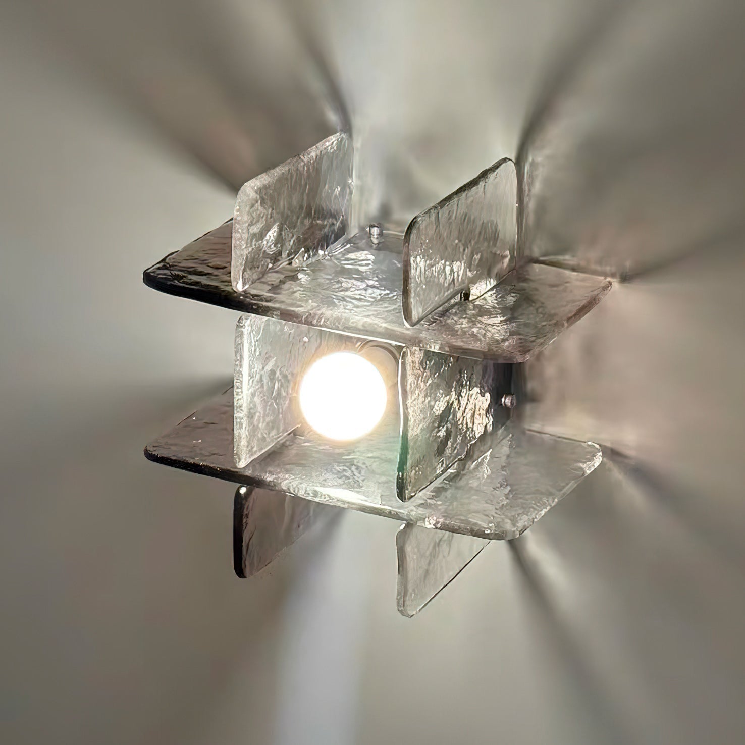 Carlo Contemporary Glass Ceiling Light