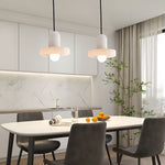 Lyvynos Stacked Alabaster Pendant Light - Lamp Outdoor