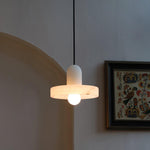 Lyvynos Stacked Alabaster Pendant Light - Lamp Outdoor