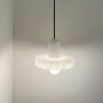 Lyvynos Stacked Alabaster Pendant Light - Lamp Outdoor
