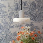 Lyvynos Stacked Alabaster Pendant Light - Lamp Outdoor