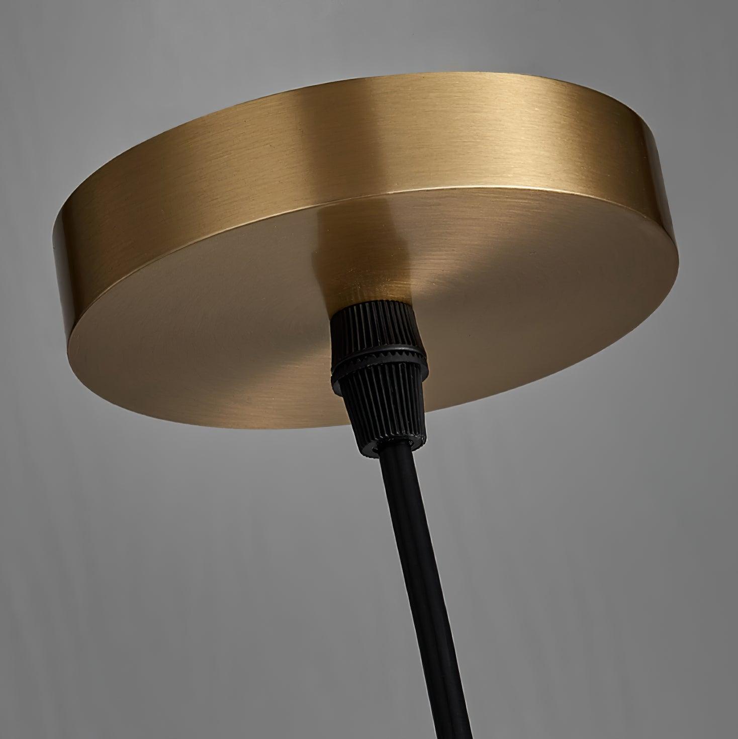 Lyvynos Stacked Alabaster Pendant Light - Lamp Outdoor