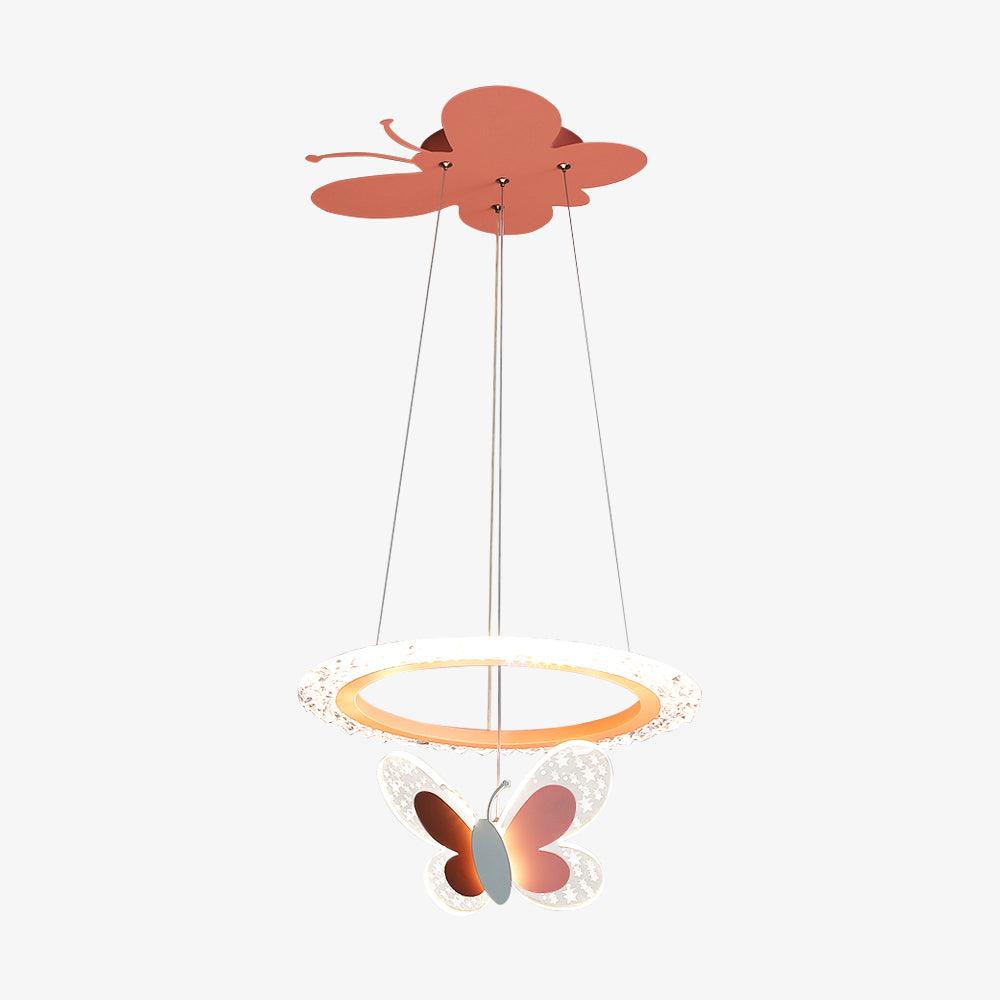 Cartoon Butterfly Acrylic Pendant Lamp - Lamp Outdoor
