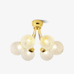 Carved Glass Ceiling Lamp - Lamp Outdoor