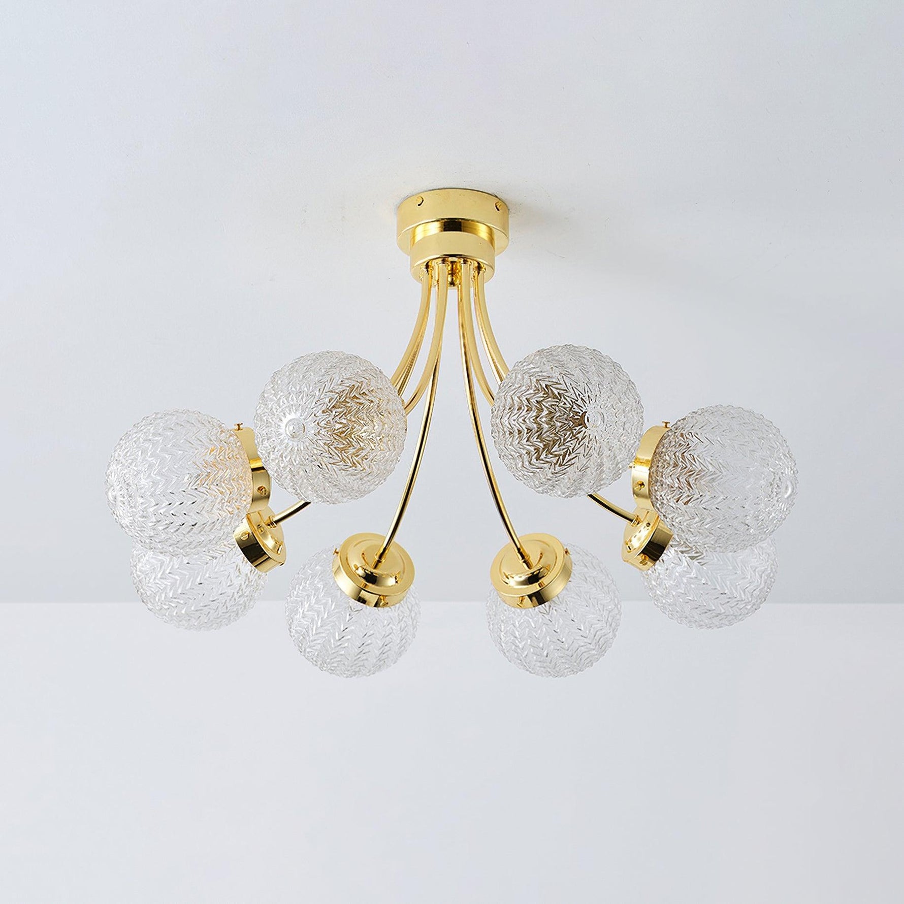 Carved Glass Ceiling Lamp - Lamp Outdoor