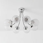 Carved Glass Ceiling Lamp - Lamp Outdoor