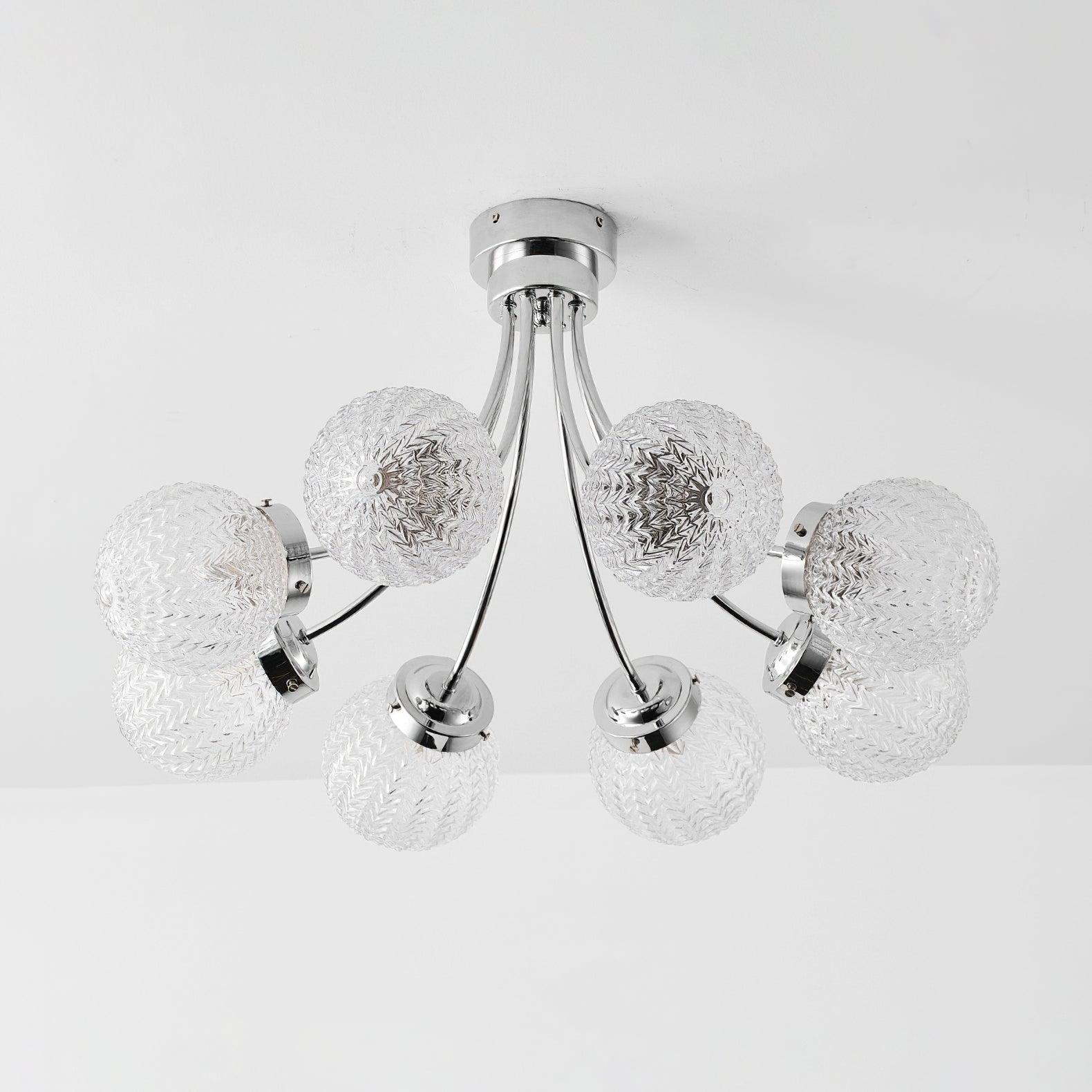 Carved Glass Ceiling Lamp - Lamp Outdoor