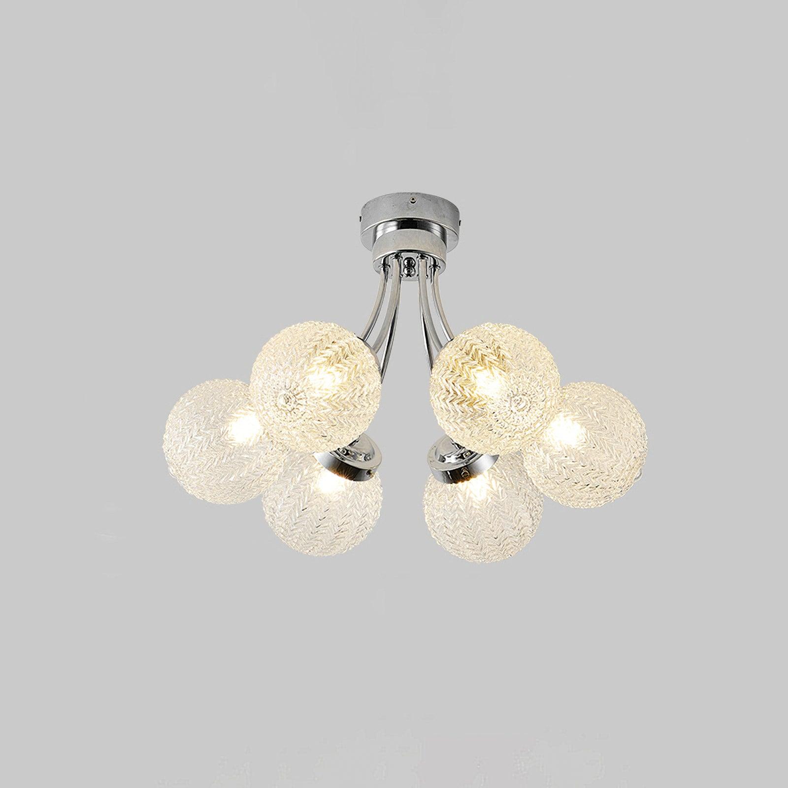 Carved Glass Ceiling Lamp - Lamp Outdoor