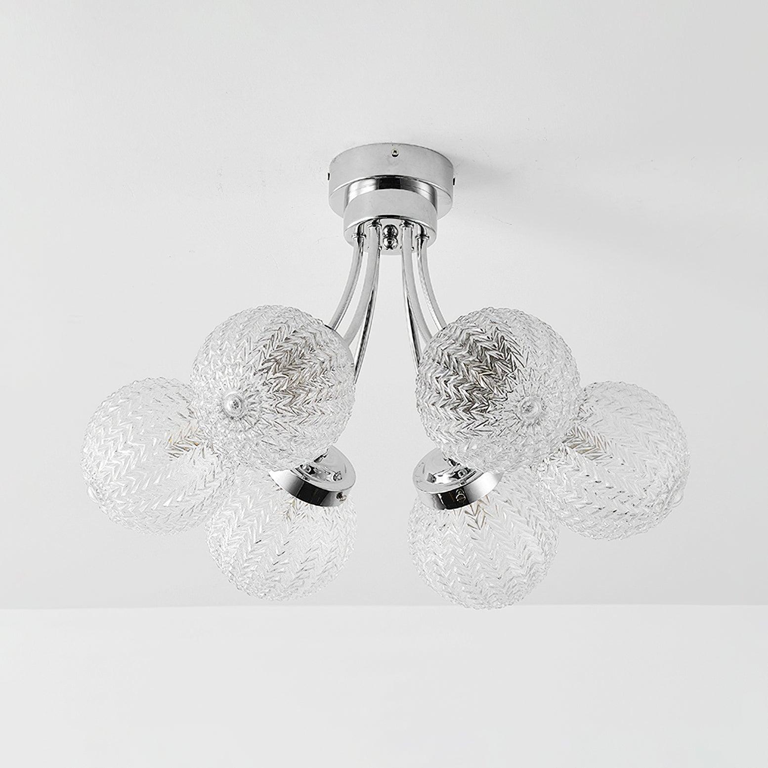 Carved Glass Ceiling Lamp - Lamp Outdoor