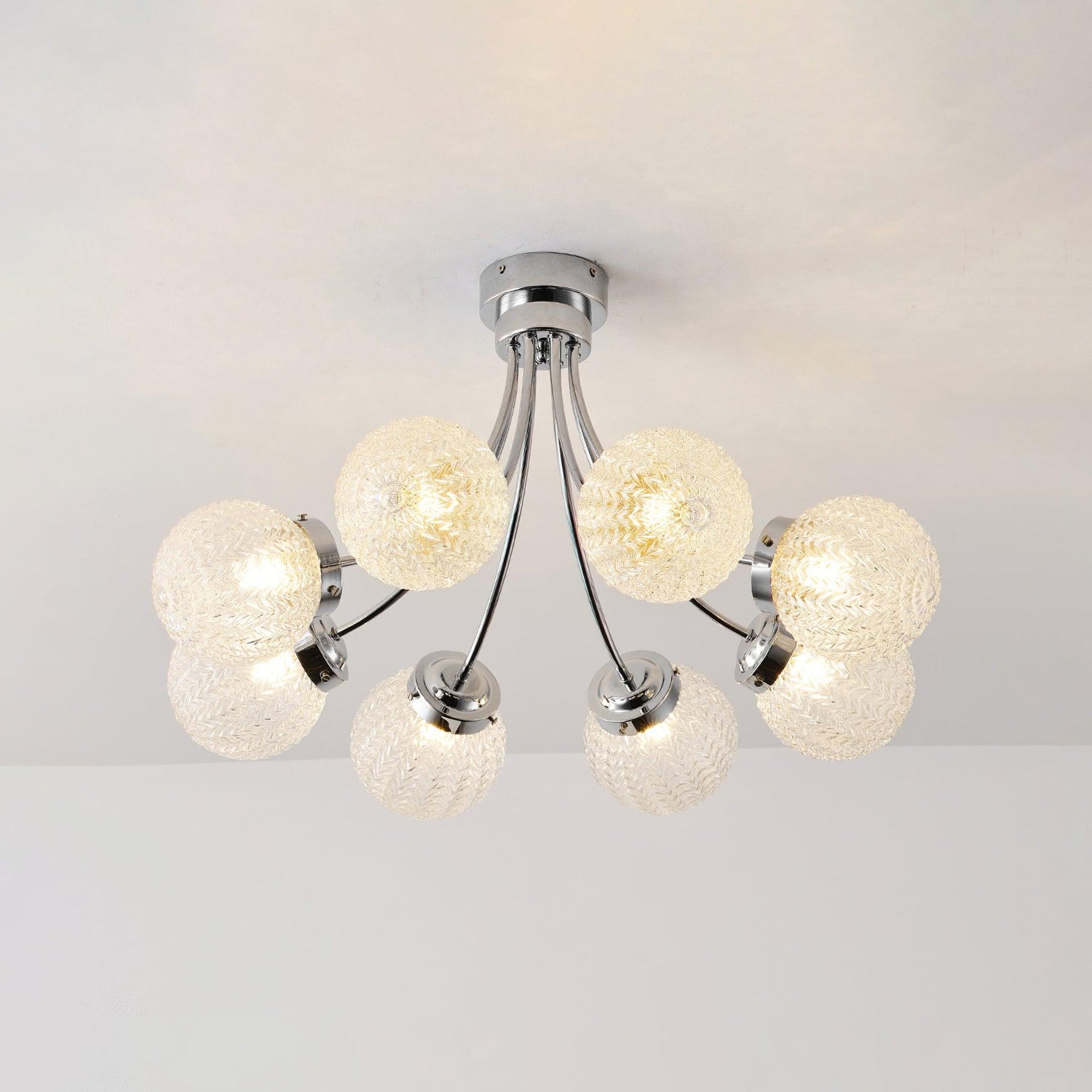 Carved Glass Ceiling Lamp - Lamp Outdoor