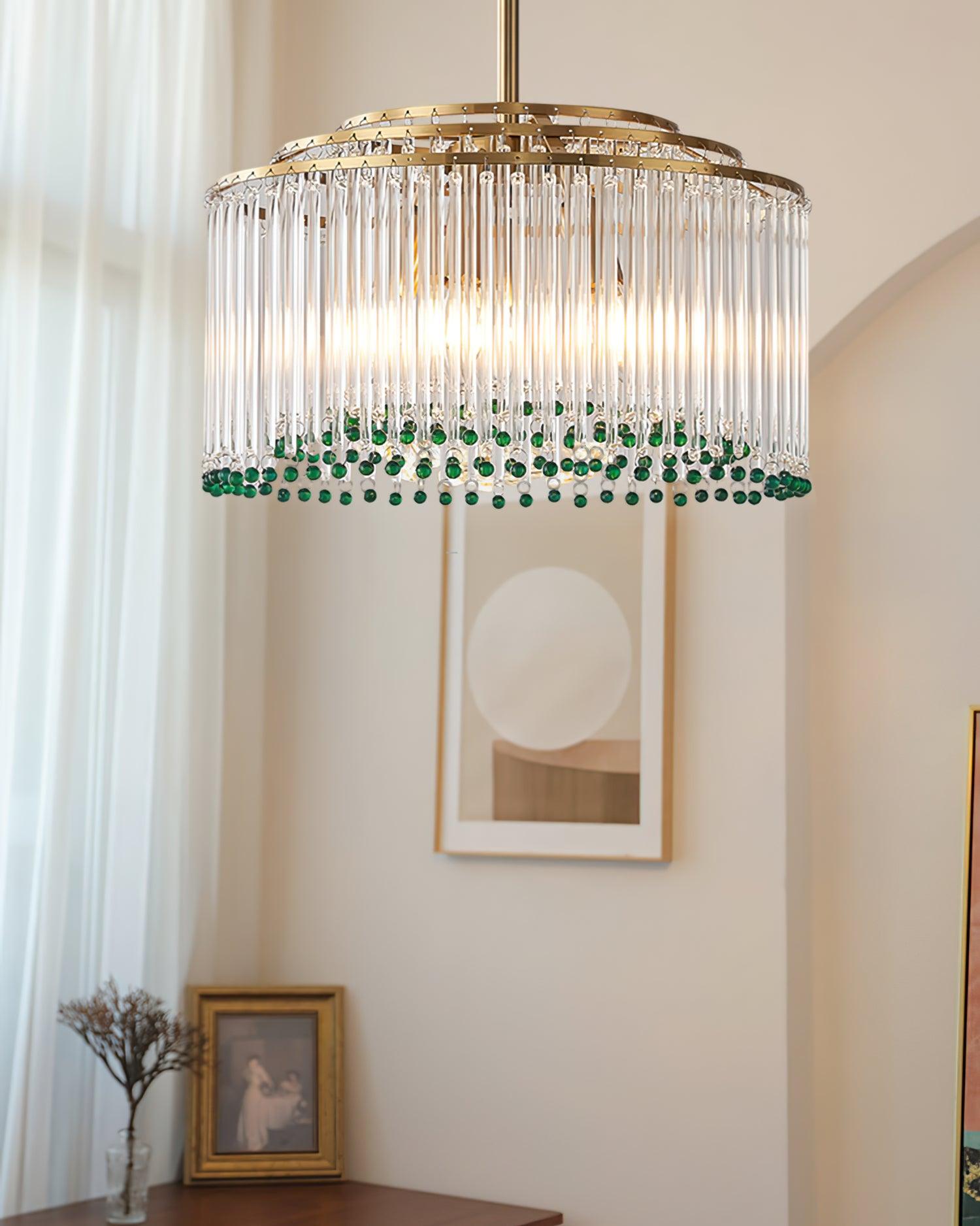 Ulcarir Postmodern Luxury Metal Glass Chandelier - Lamp Outdoor