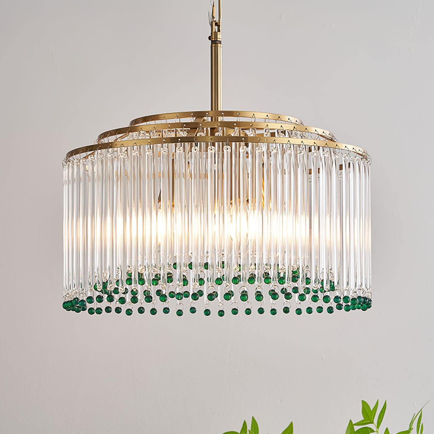 Ulcarir Postmodern Luxury Metal Glass Chandelier - Lamp Outdoor