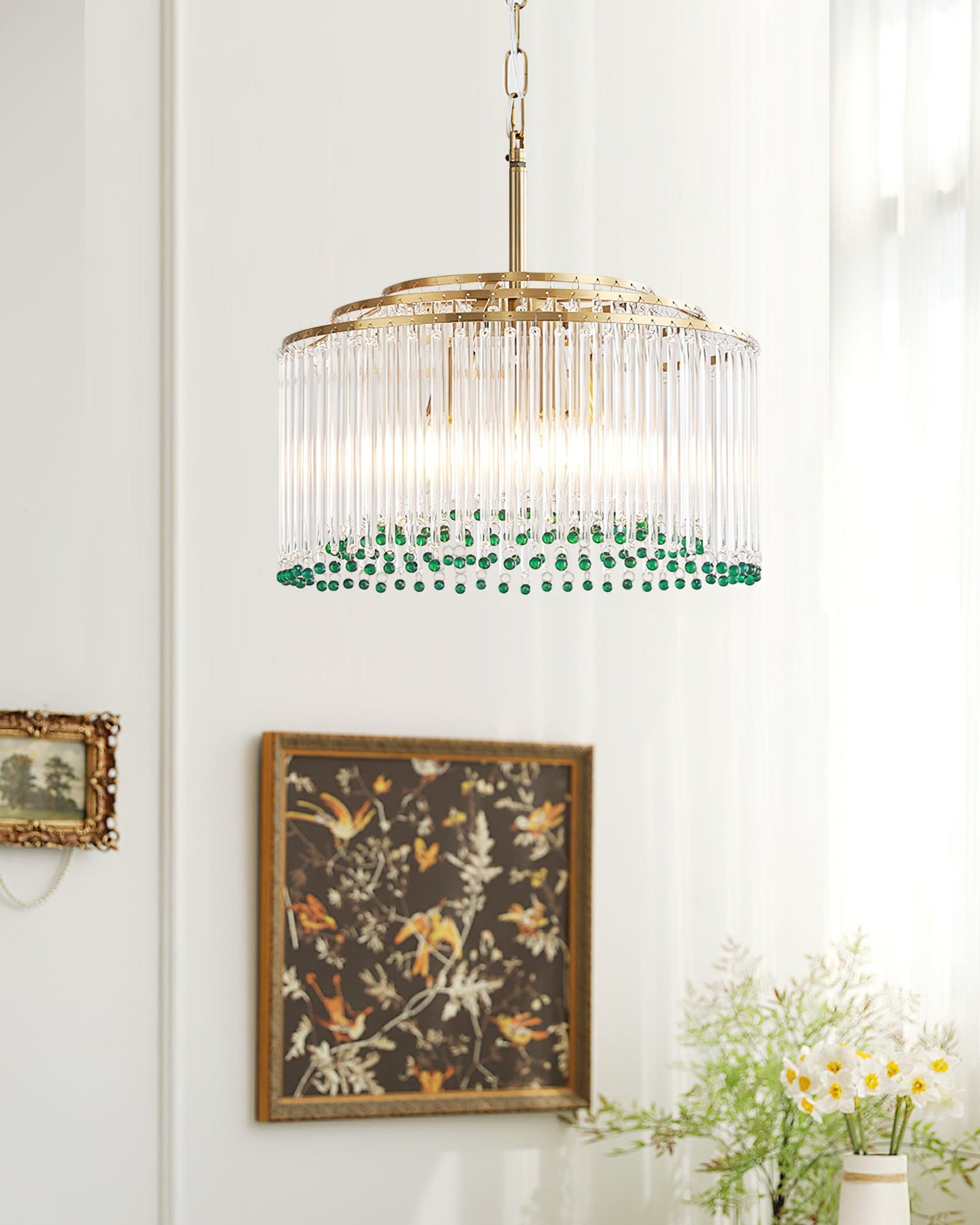 Ulcarir Postmodern Luxury Metal Glass Chandelier - Lamp Outdoor